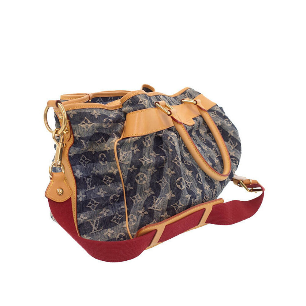 Louis Vuitton Monogram Denim Cabas Raye Bag - Picture 2 of 8